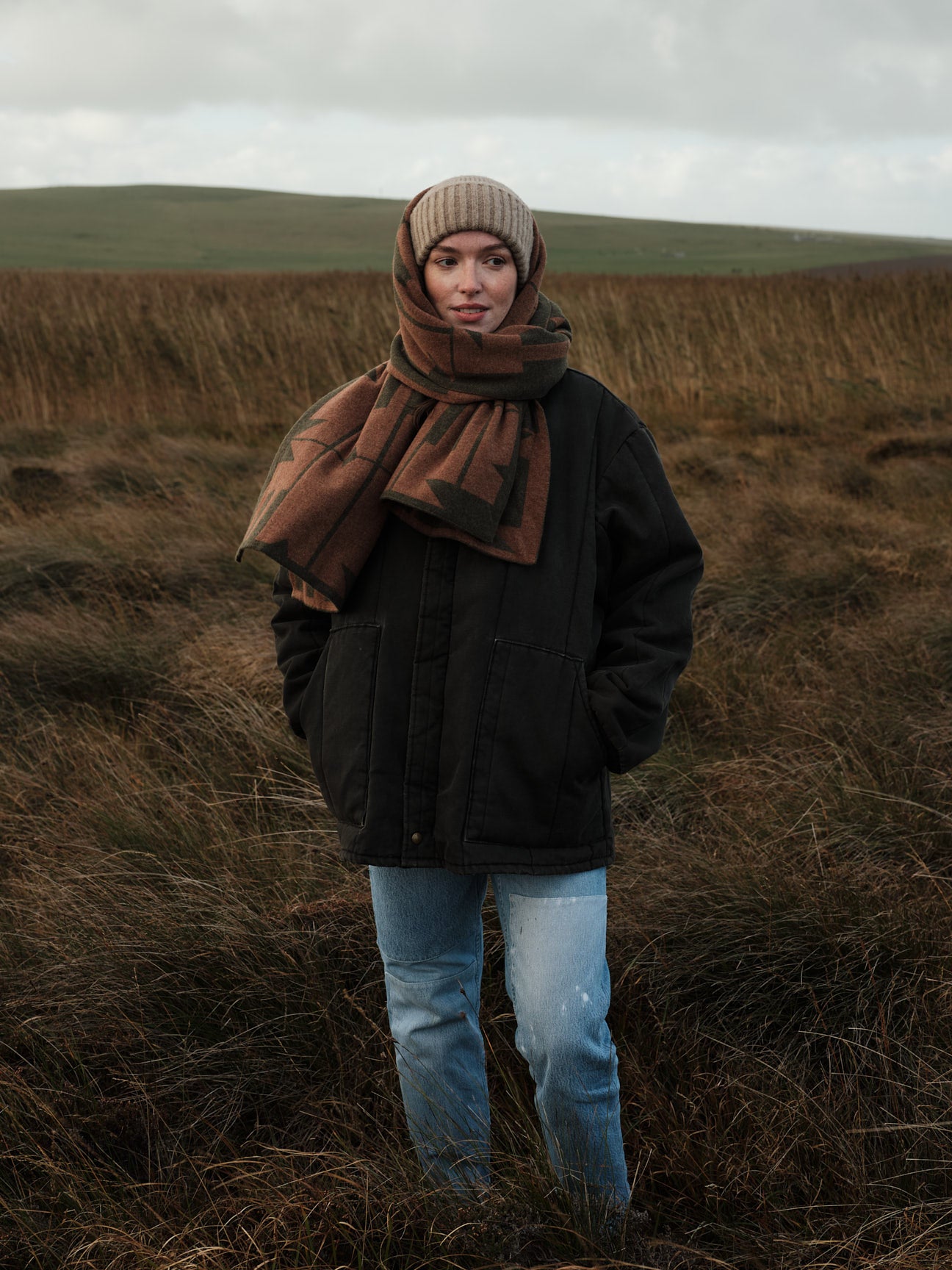Brushed Hat "Catkin" - Wren