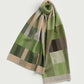 Scarf "Acre" - Field Green, Barley, Dove