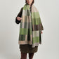 Scarf "Acre" - Field Green, Barley, Dove