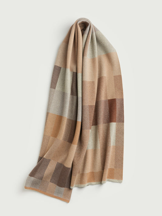 Scarf "Acre" - Barley, Hazelnut, Birch