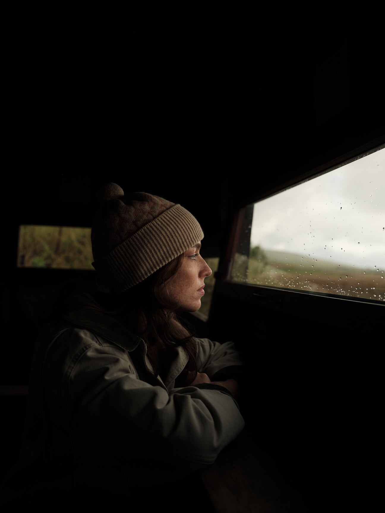 Pom Hat "Arrow" - Oat & Rosehip