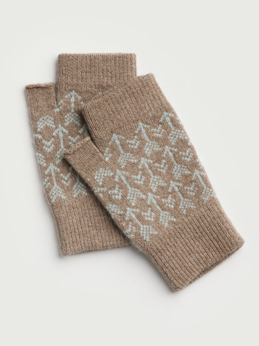 Fingerless Mitten "Arrow" - Wren & Haar