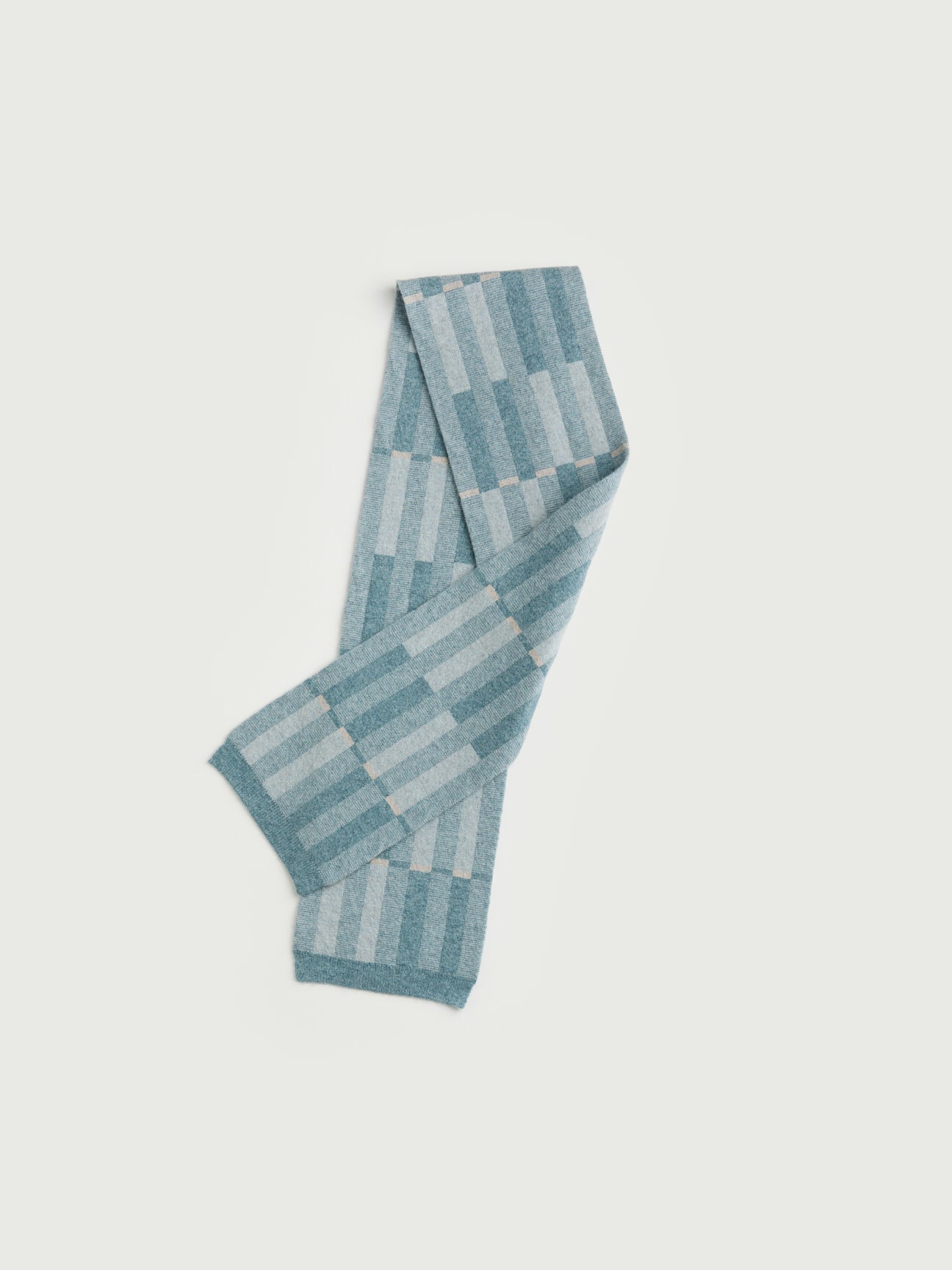 Small Scarf "Garden" - North Sea & Haar