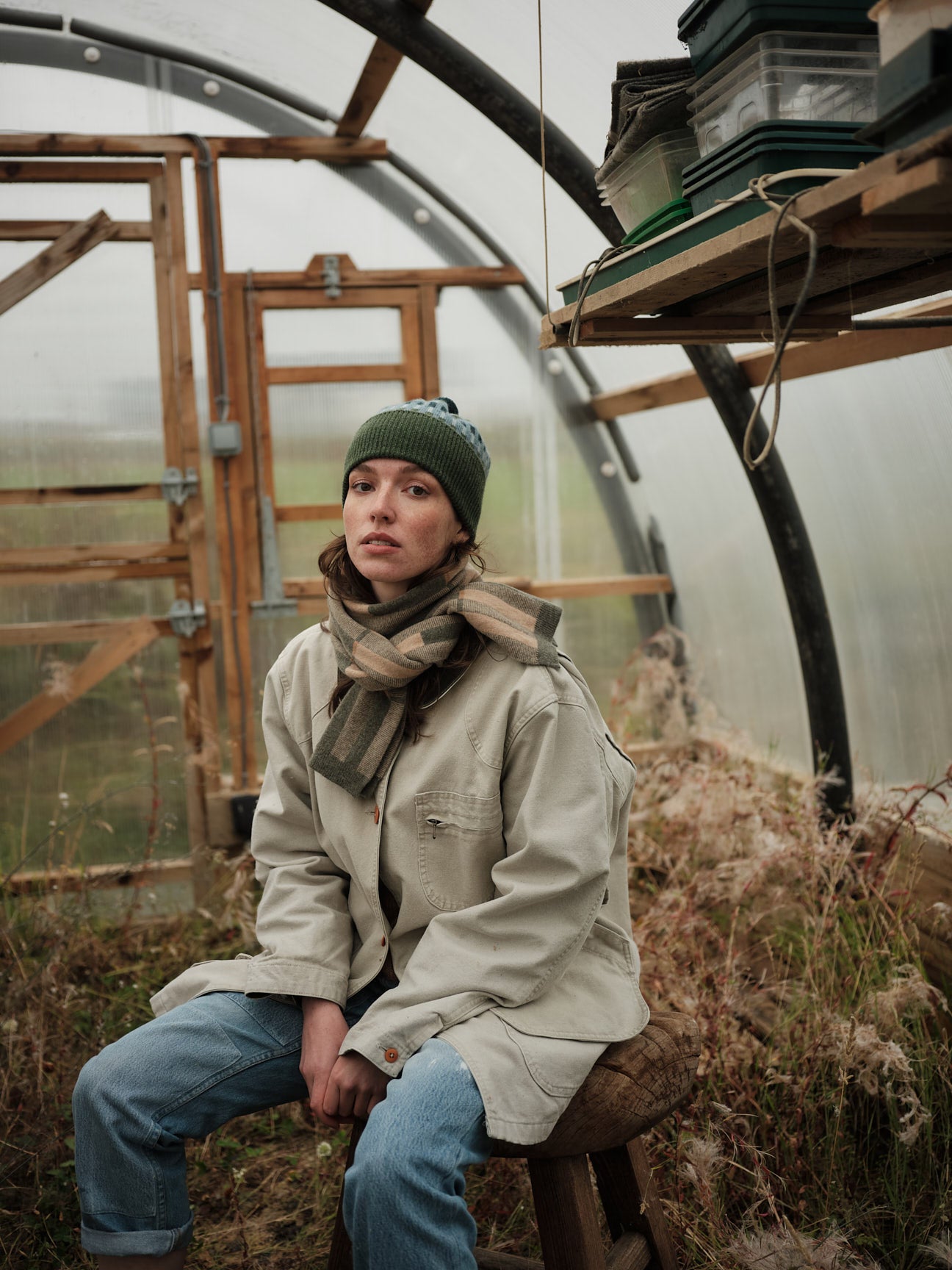 Pom Hat "Harbour" - Pine, North Sea, Haar