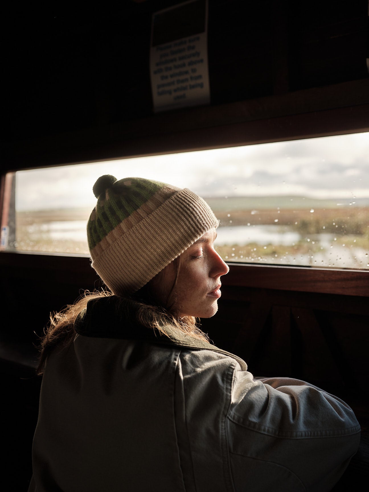 Pom Hat "Harbour" - Oat, Field Green, Pine
