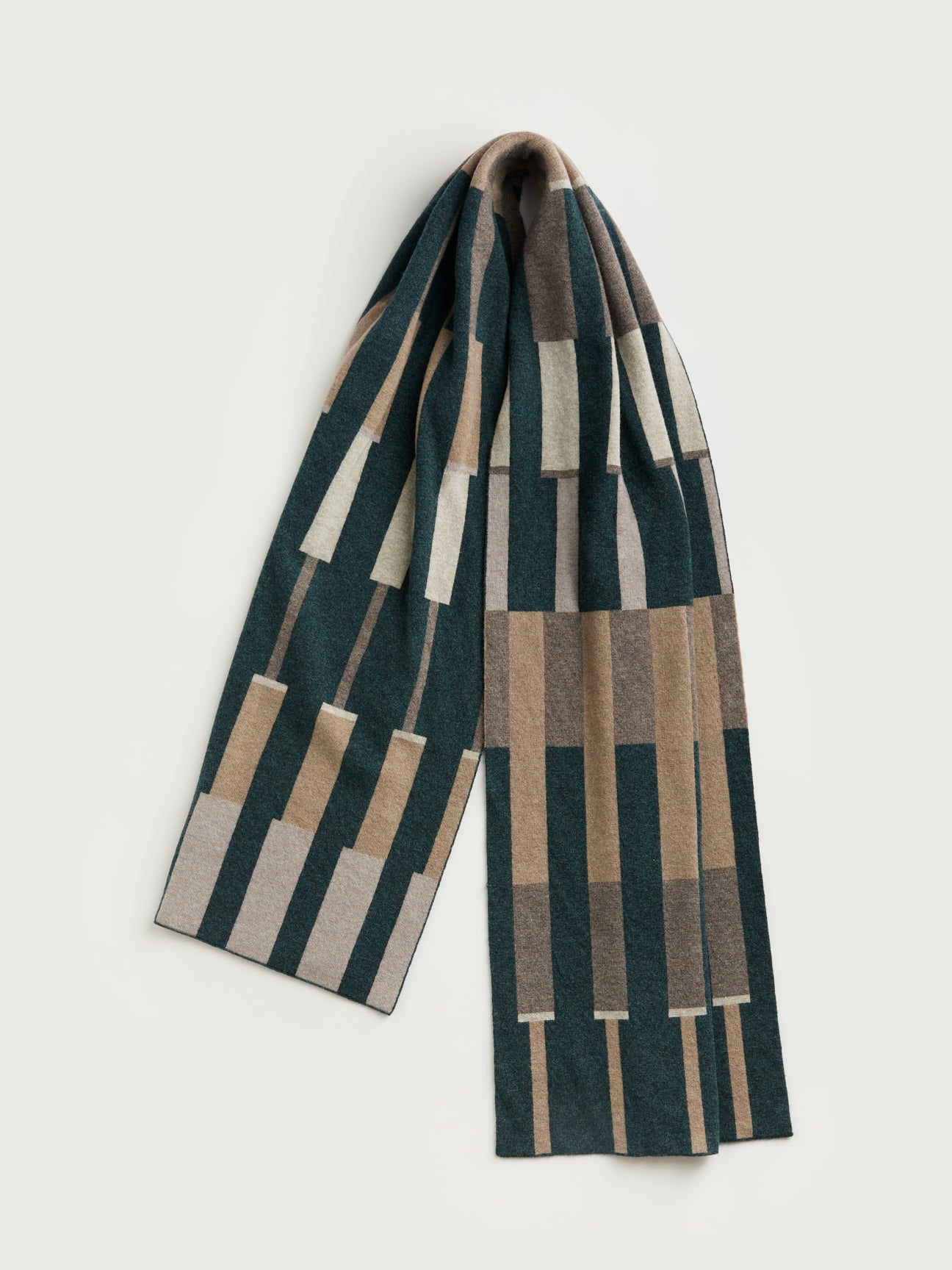 Scarf "Harbour" - Ink, Hare, Wren