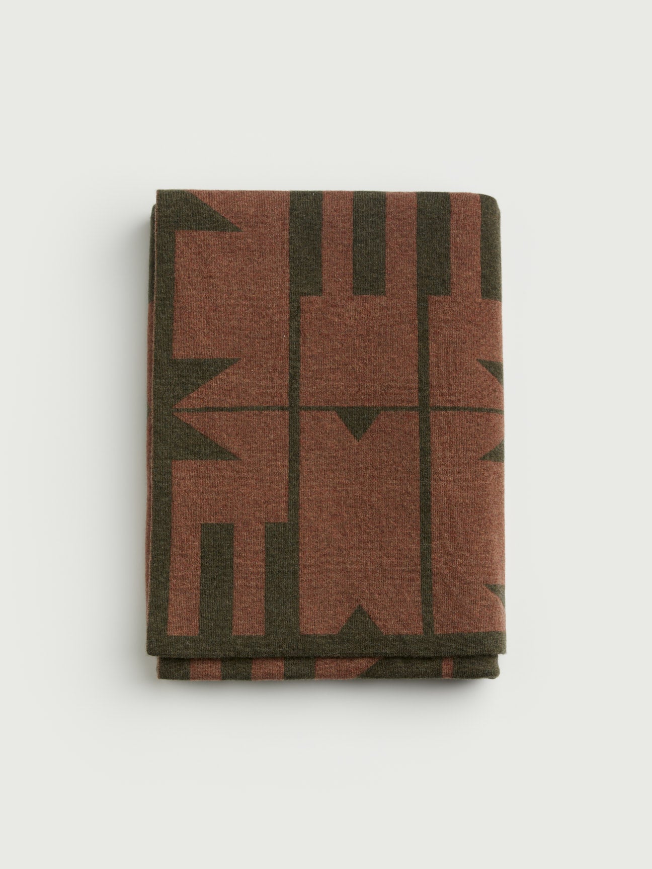 Blanket "Keel" - Nettle & Hazelnut