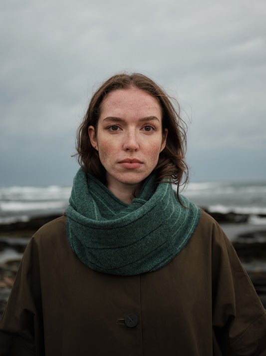 Circle Scarf "Reed" - Willow & Ink