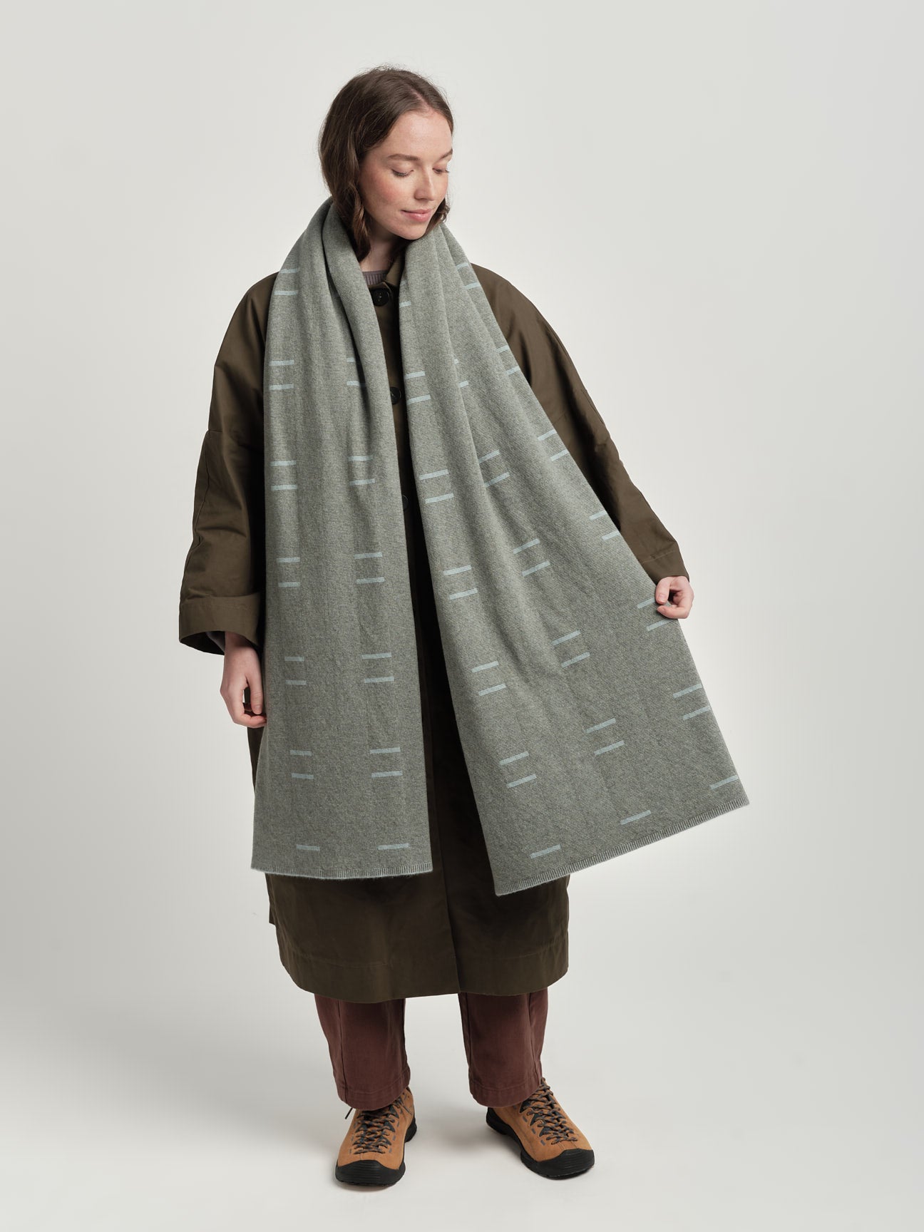 Scarf "Boreal" - Haar & Moss