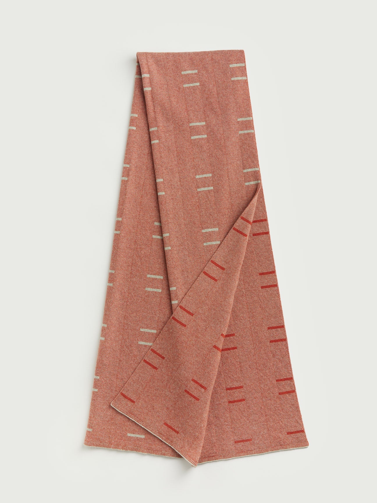 Scarf "Boreal" - Tomato & Birch