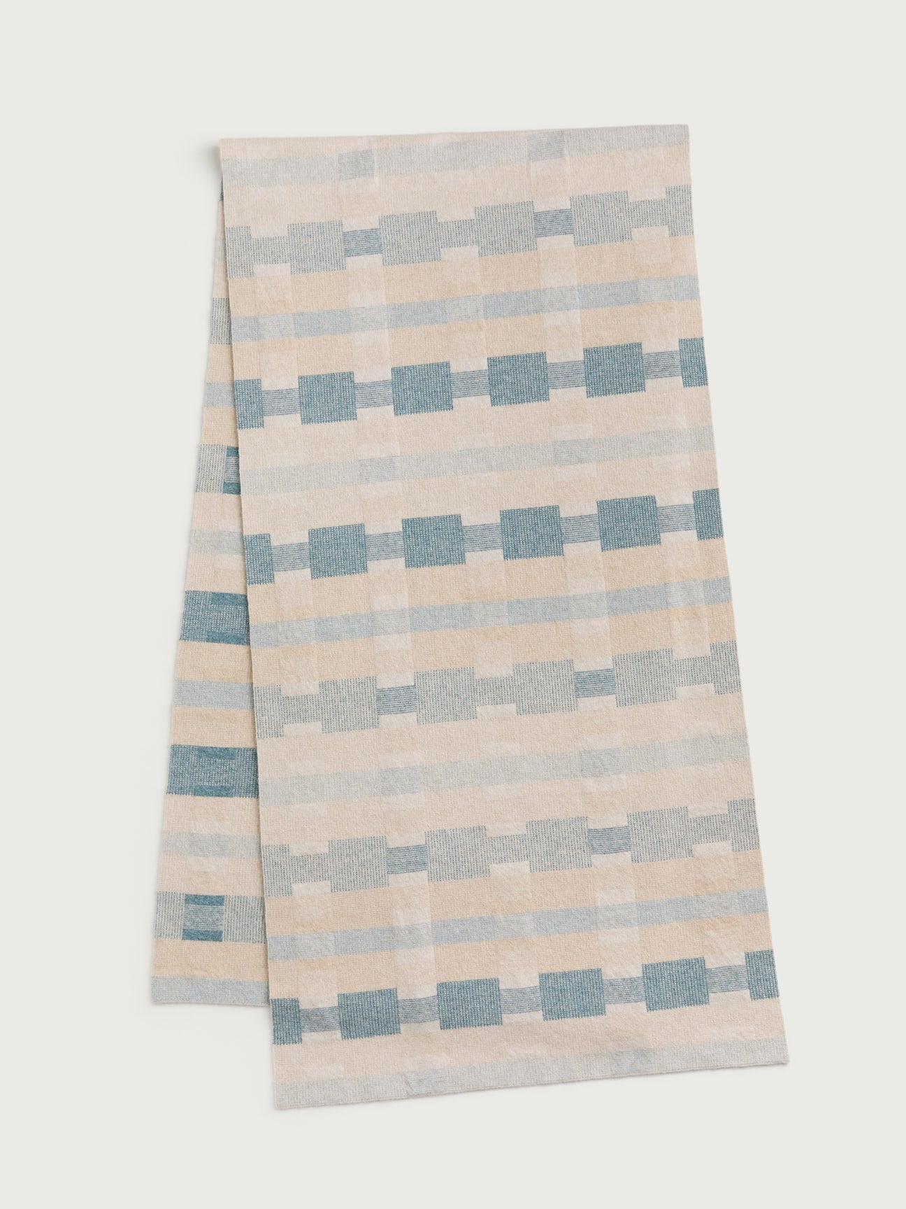 Scarf "Stockholm" - Swansdown, Oat, North Sea (Pre-Order, delivery from 26th January)