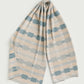 Scarf "Stockholm" - Swansdown, Oat, North Sea (Pre-Order, delivery from 26th January)