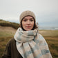 Scarf "Stockholm" - Swansdown, Oat, North Sea (Pre-Order, delivery from 26th January)