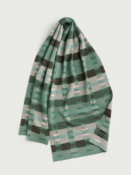 Scarf "Stockholm" - Willow, Loam, Seashell